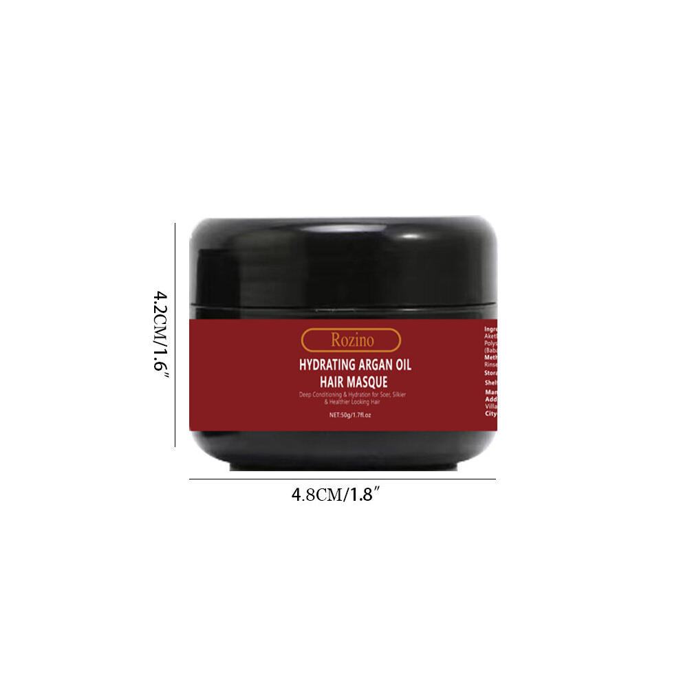 Multicoloured Moroccan Nut Hair Mask Smoothens Hair Moisturizes Hair Repairs Damaged Hair After Perm Dyeing Hair Care Conditioner