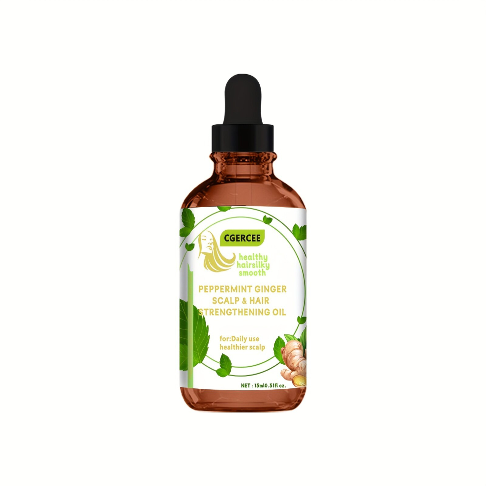 Ginger Mint Hair Care Essential Scalp Massage Care Strengthens Hair Healthy Hair Penetrates Root To Tip