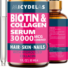 30ml Biotin And Collagen Serum Hair Care Essential Healthy Hair Penetrates Root To Tip