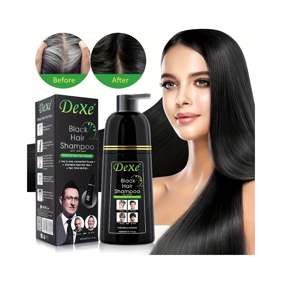 Multicoloured 400Ml Hair Shampoo Instant Hair Shampoo For Natural Hair Temporary Hair Dye Shampoo For Men Women To Use