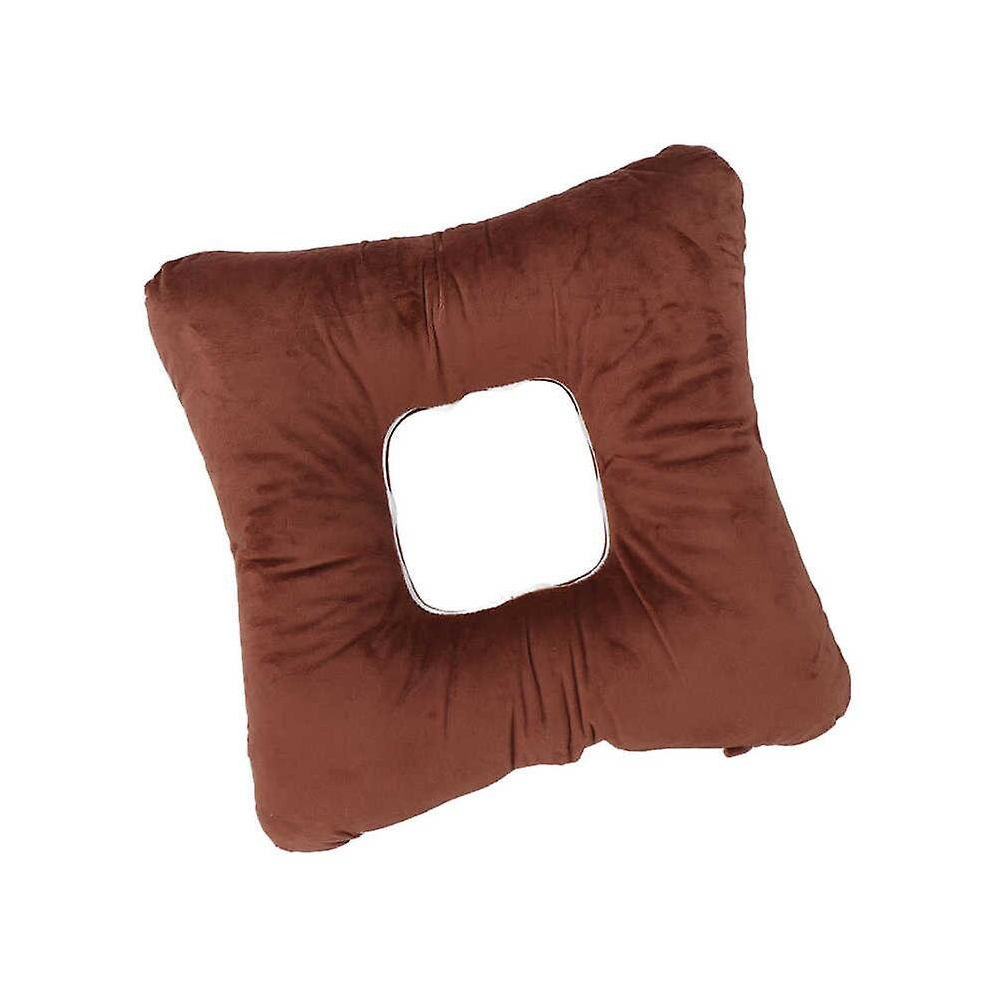 Bed sore cushion brown detachable remove discomfort reduce pressure hemmoroid butt cushion cotton bed sore pillow cushion