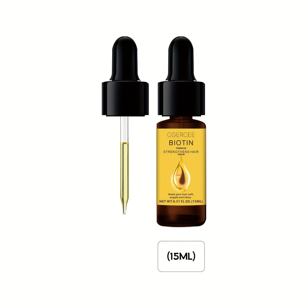Biotin Hair Strengthening Serum Hair Care Essential For Women Men Strengthens Hair Healthy Hair Penetrates Root To Tip Multicoloured
