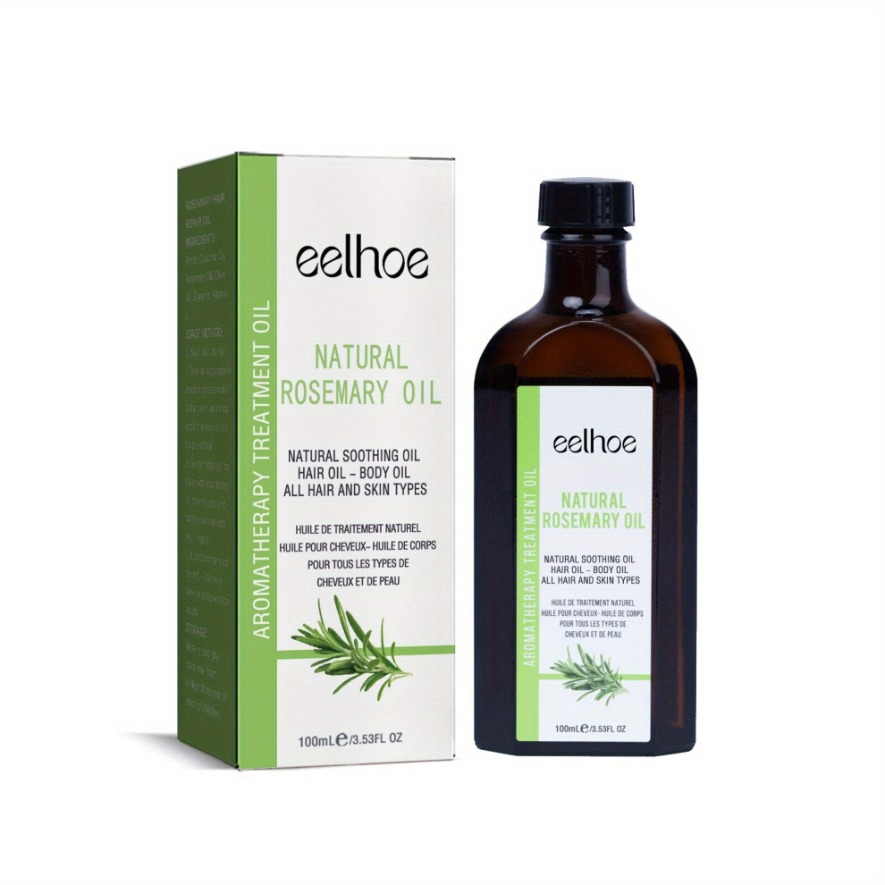 100ml Rosemary Hair Essential Hair Care Product For Repairing Dry And Perm Hair Anti frizz Hair Long lasting Hair Care