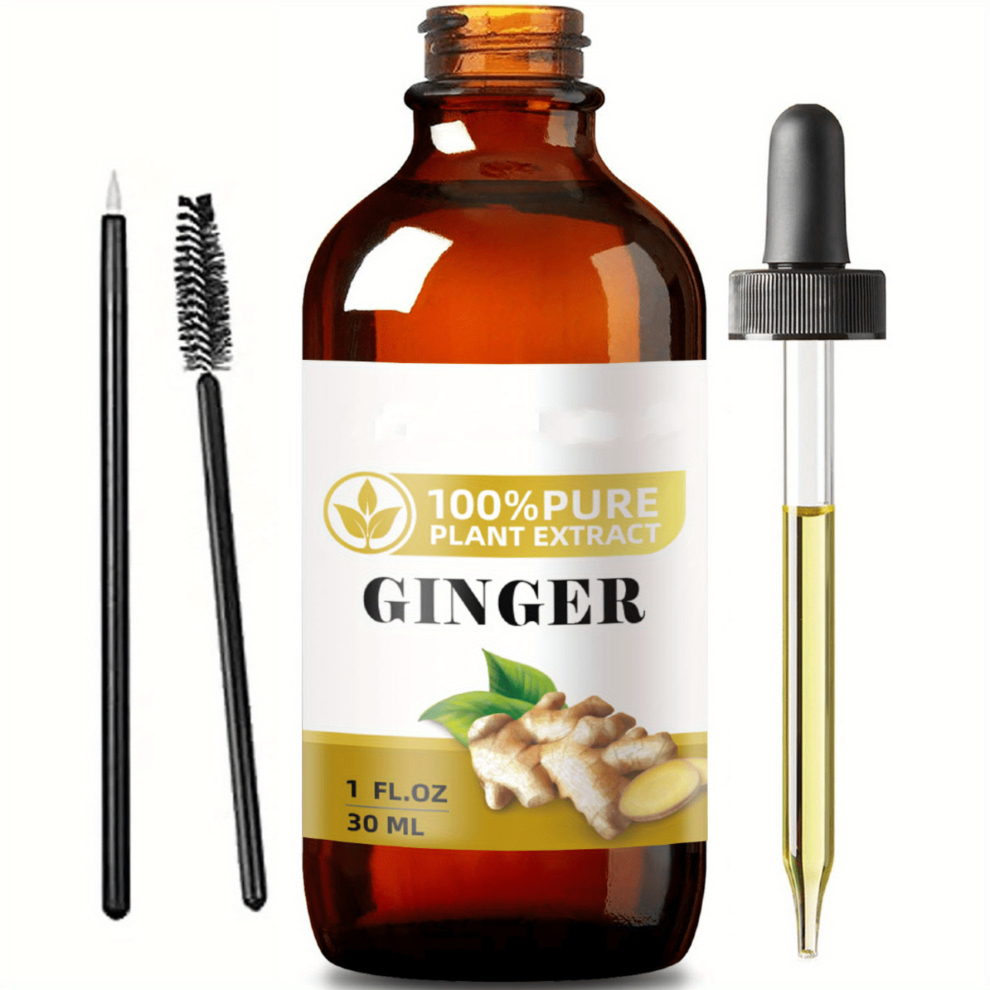100 Pure Ginger Plant Extract Hair Care Essential Ginger Hair Care Serum Healthy Hair Penetrates Root To Tip