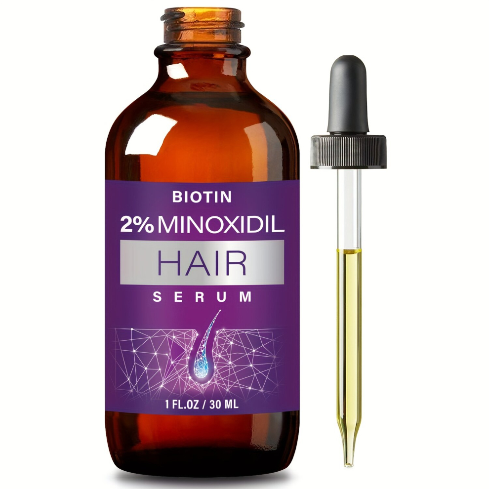 2 Minoxidil Niacinamide Hair Serum For Men And Women Hair Care Serum Hair Essential Make Thin Hair Look Thicker
