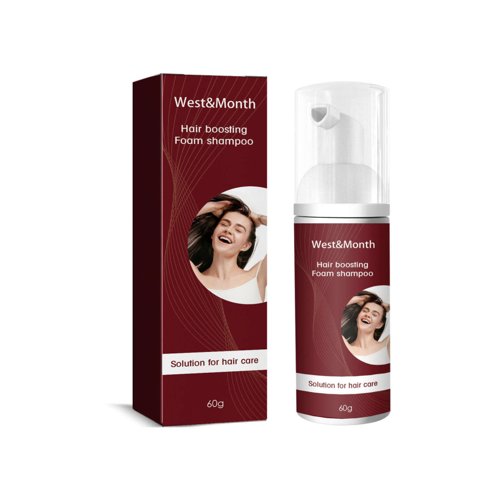 Multicoloured Hair Boosting Foaming Shampoo For Men And Women Hair Softening Conditioner Shampoo Repairs Split Ends Healthy Hair Penetrates Root To Tip