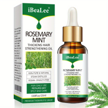 20ml Rosemary Mint Hair Essential 7 Days Strengthing Hair Serum Ginger Hair Care Products For Men Women