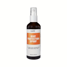 120ml Heat Protectant Spray Professional For Curling Iron All Hair Types Straighting & Curly Hair Heat Protect Spray Quick Drying Spray