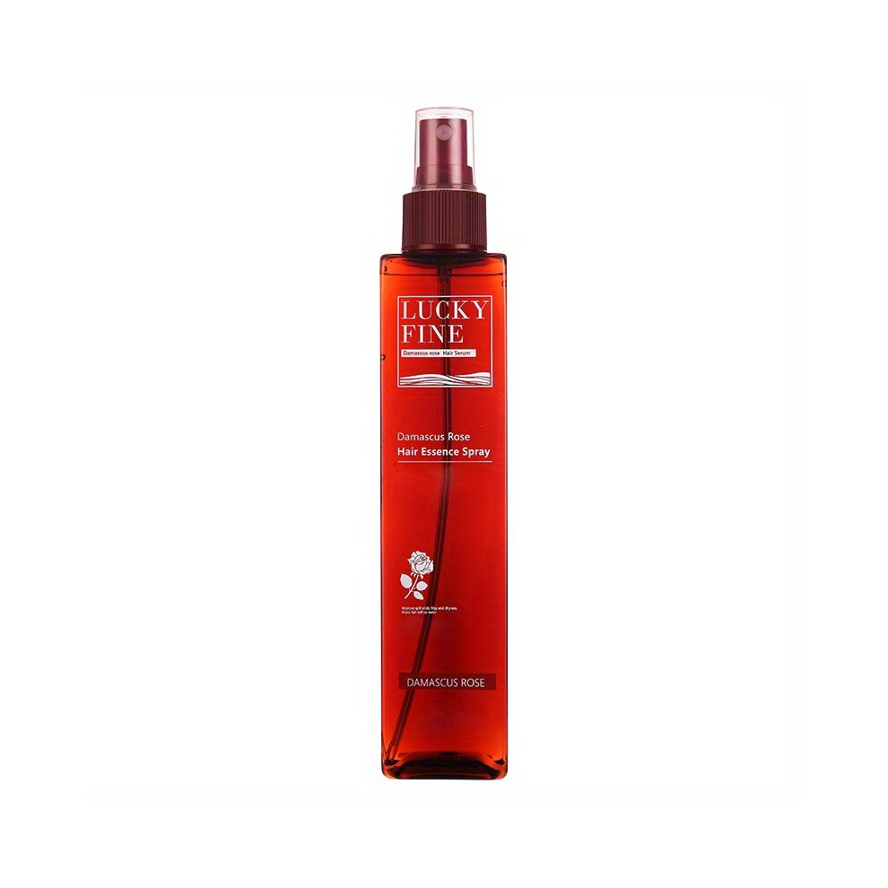 Damascus Rose Hair Essence Spray 200ml Hair Serum Spray For Repairing Damaged Dry Hair Healthy Hair Penetrates Root To Tip