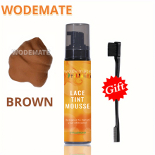 Lace Tint Mousse Waterproof Wig Tint Spray For Toupees Melting Hair Mousse Quick Dry Wig Grids Concealer No Residue