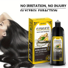 Coconut Ginger Hair Shampoo Natural Plant Hair Coloring Shampoo To Cover Gray Hair For Women Men