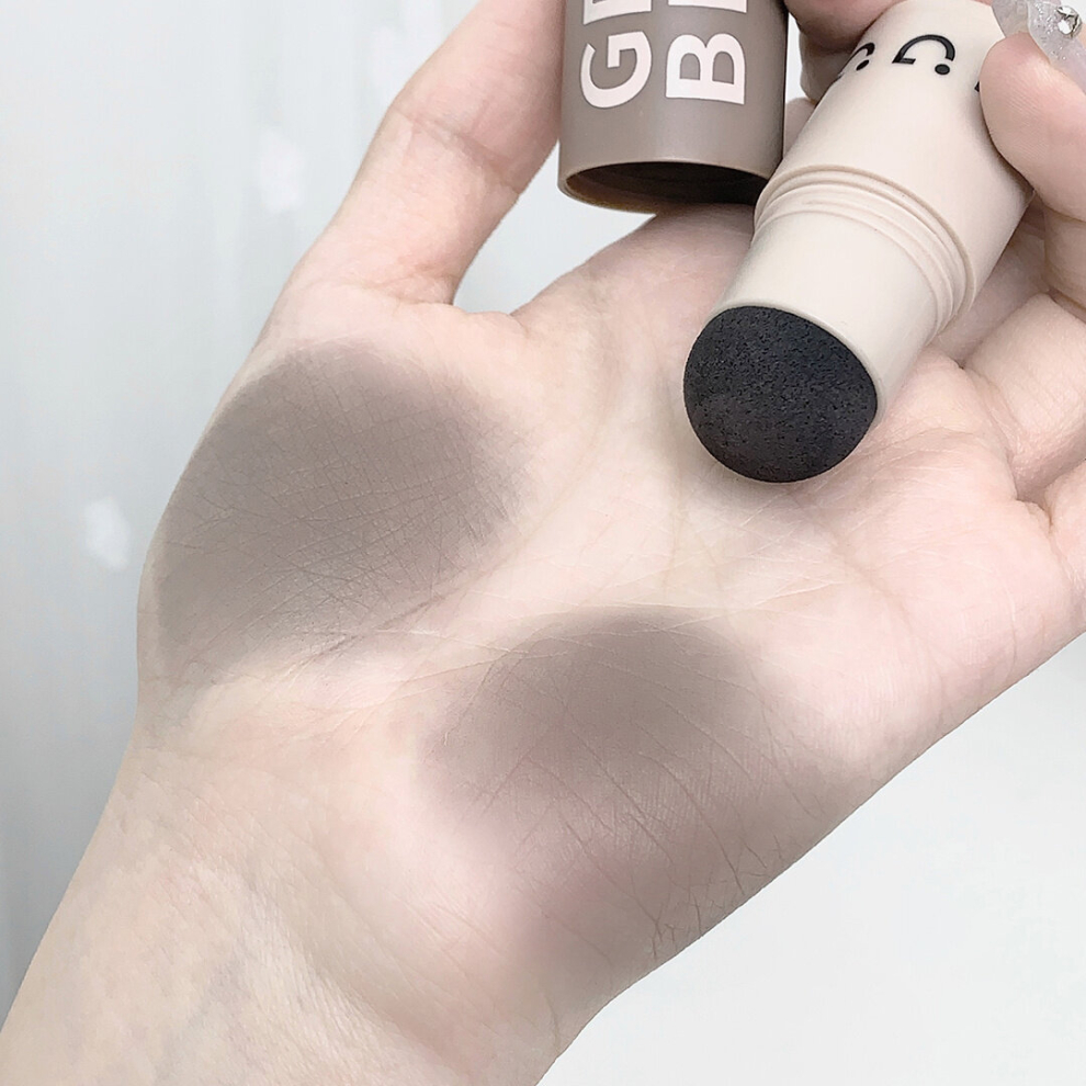 Multicoloured Natural Hairline Contouring Stick Lightweight Hairline Contouring Shadow Powder Waterproof Hair Shading Sponge Pen Stick