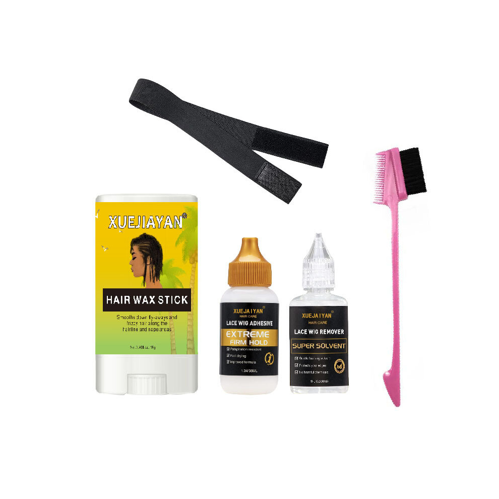 Hair Styling Tools For Lace Wigs Wig Edge Set Wig Adhesive Remover Set Hair Wax Stick