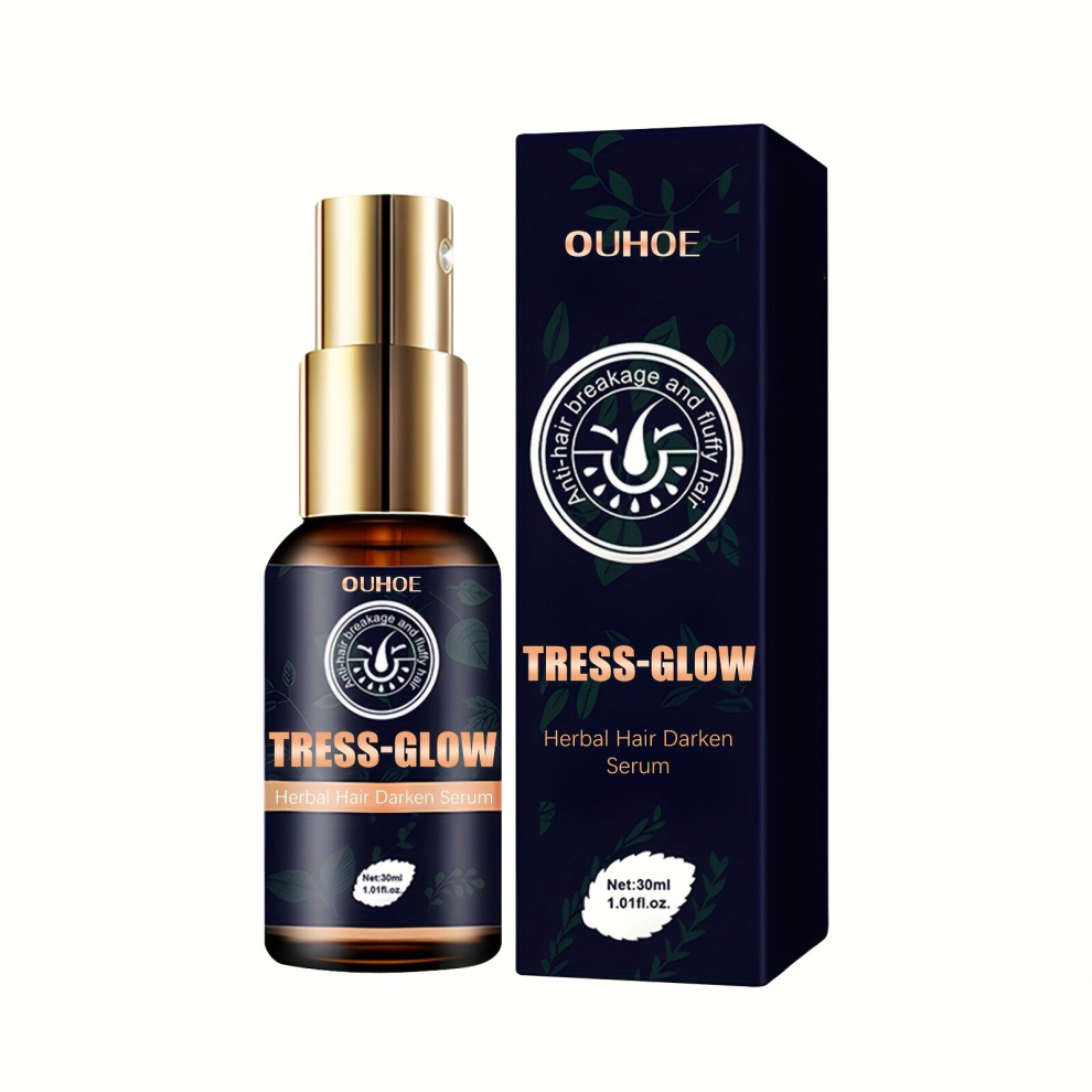 1pcs 2pcs 3pcs Hair Essential Herbal Hair Darken Serum Moisturizing Hair Healthy Hair Penetrates Root To Tip