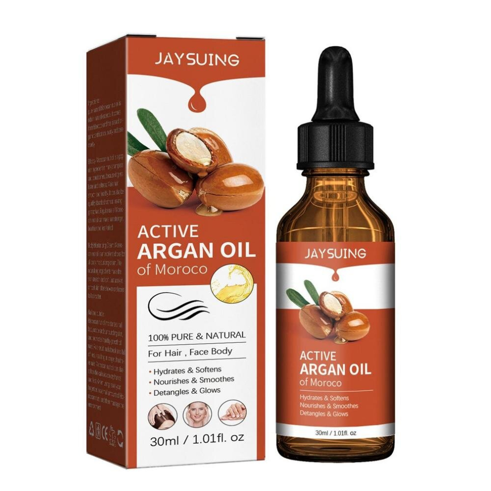 Multicoloured 30Ml Moroccan Argan Hydrating Conditioner Smoothing Soft Repair Frizz Dry Damage Scalp Care Essential For Hair Care