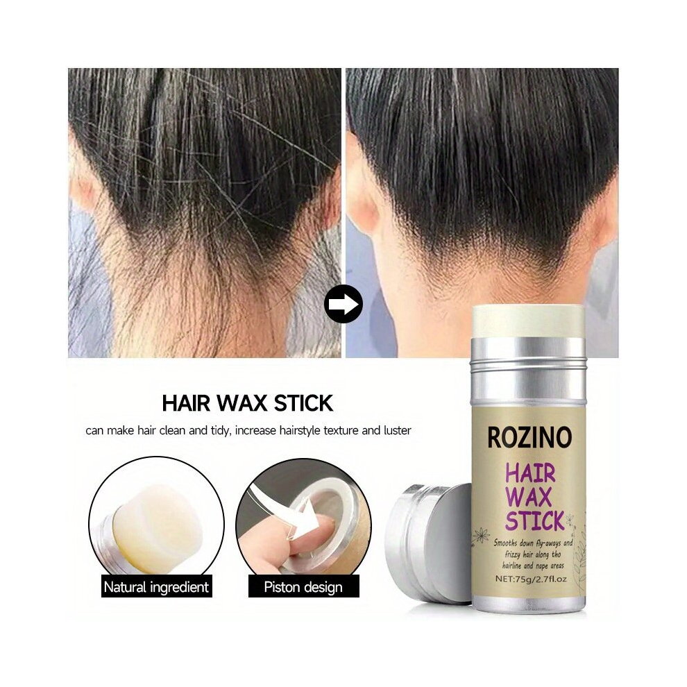Multicoloured 1Pcs Hair Wax Stick Edge Control Hair Pomade Cream Hair Finishing Stick For Fly Away And Edge Frizz Hair