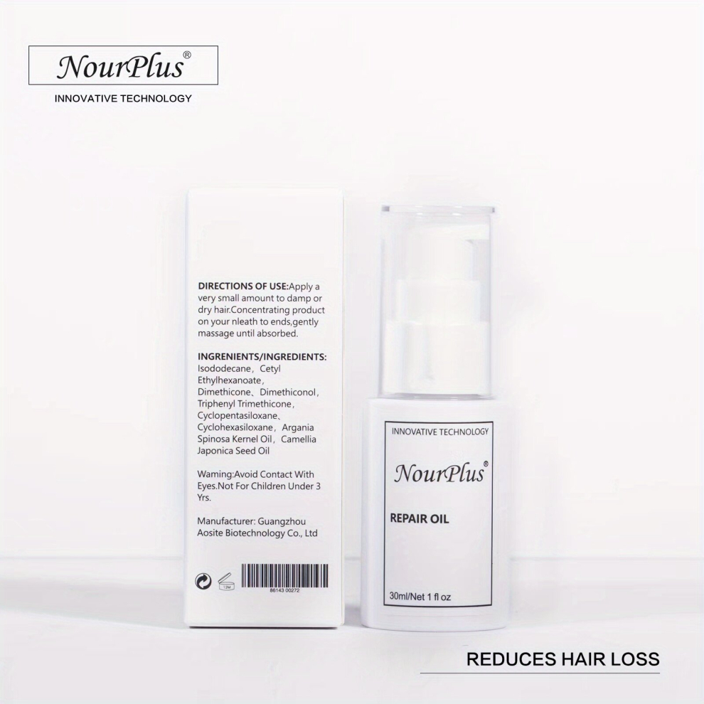 Multicoloured Softening Hair Care Repair Essential 30Ml Hair Care Product For Repairing Damaged Dry Hair