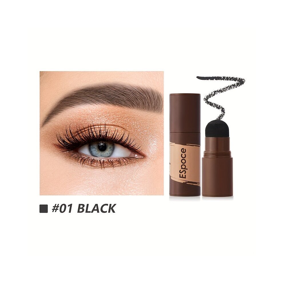 Multicoloured Eyebrow Stamp Stencils Kit Waterproof Long Lasting Eyebrow Pigment 2 In 1 Hairline Stick & Eyebrow Powder Stick