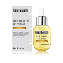 Hair Darken Boosting Serum Hair Care Essential Hair Dense Essence For Repairing Damaged Dry Hair