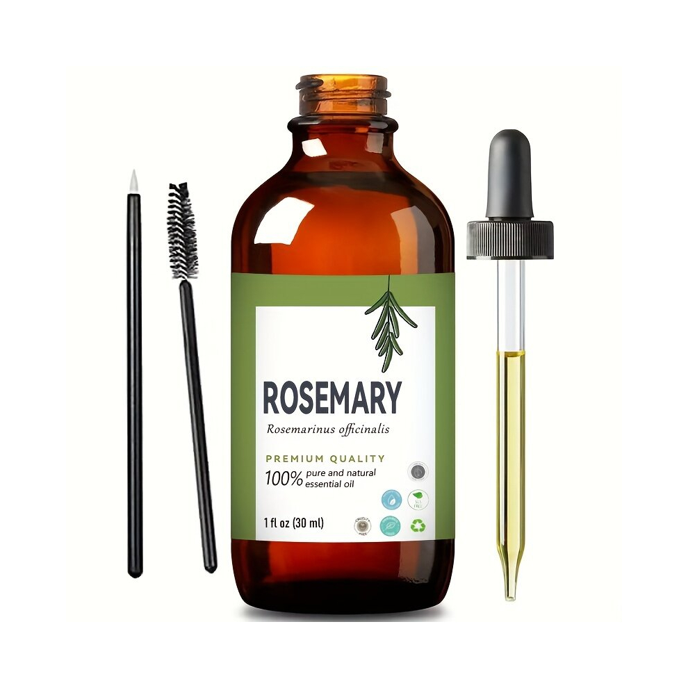 Multicoloured 30Ml Rosemary Hair Care Essential 100 Pure & Natural Hair Healthy Hair Penetrates Root To Tip