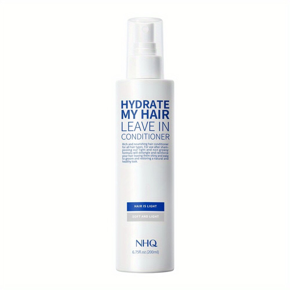 Hydrate Hair Leave in Conditioner For All Hair Types Hair Conditioner With 100 Extra Virgin Coconut Silicone Hair Conditioner