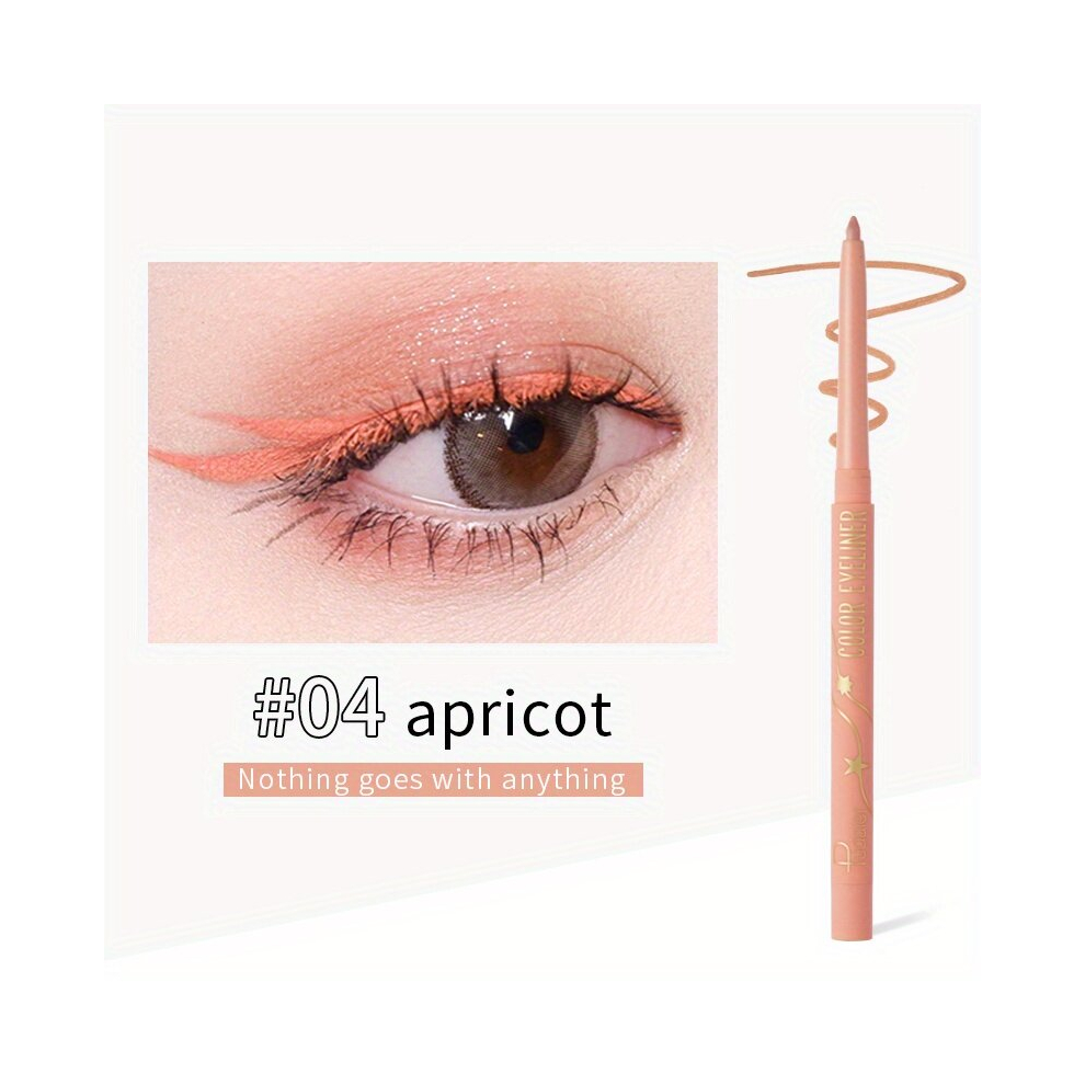 Multicoloured 18 Colors Eyeliner Glue Pen Smudge Proof Sweat Proof Long Lasting Easy To Outline Eyeliner Colorful Eyeliner Makeup