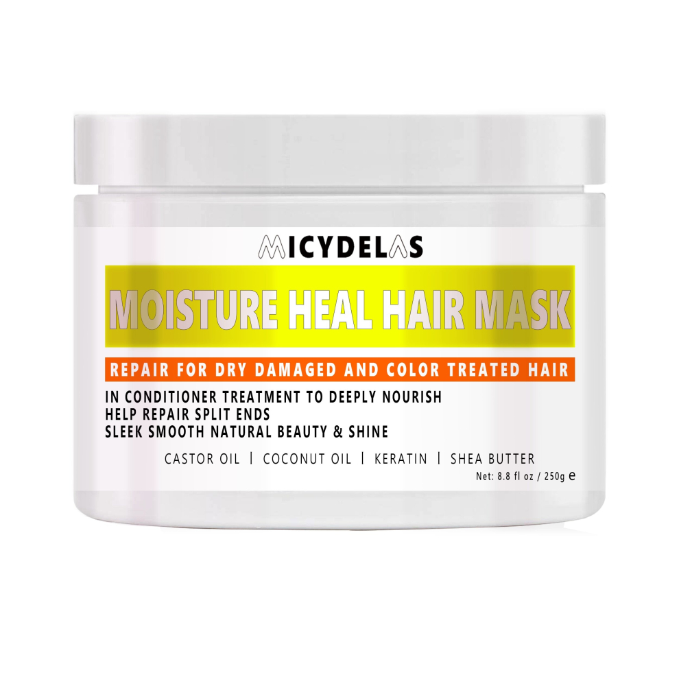 Multicoloured 250G Moisture Heal Hair Mask With Keratin Moisturizes And Repairs Bifurcated Dry And Damaged Hair Makes Hair Smooth And Healthy