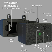 New 2023 Bark Box Anti Barking Device And Neighbors Dog Silencer 50 Ft - 3 Levels Bark Box Anti Bark Device, Stop Barking Dog Devices. Ultrasonic Dog