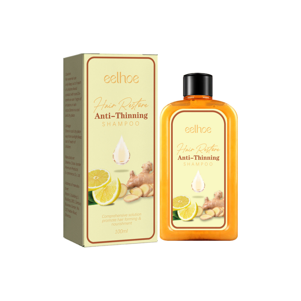 Ginger Hair Care Shampoo and Conditioner Natural Ingredients for Healthy Hair