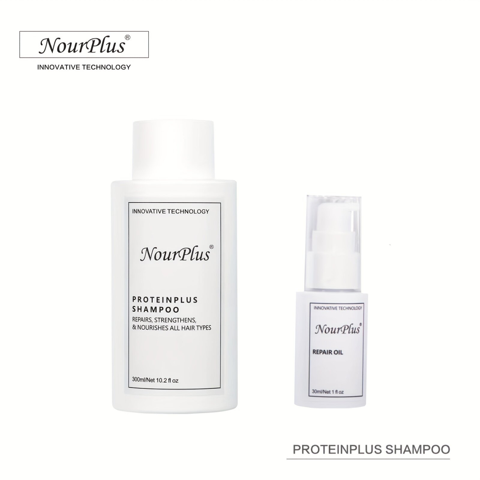 Hair Care Product Kit 300ml Keratin Repair Shampoo 30ml Hair Care Essential Suitable For Holiday Gift