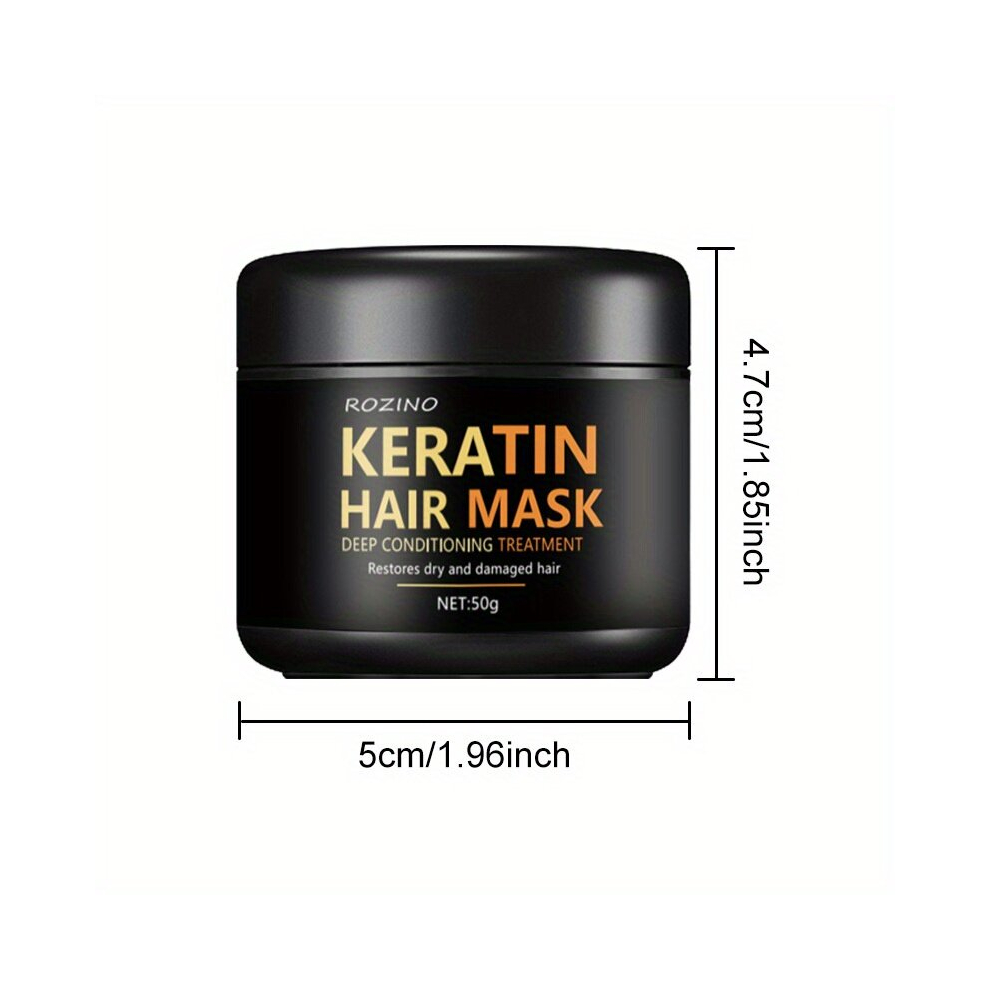 Multicoloured Keratin Hair Mask Moisturizing Hair Mask For Moisturizing Dry And Damaged Hair Improving Hair Irritability And Smoothness