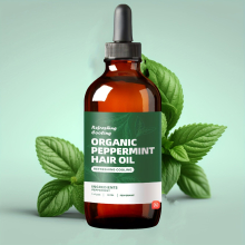 Refreshing Cooling Feeling Organic Peppermint Hair Essence Hair Care Essential For Women Men For Daily Use