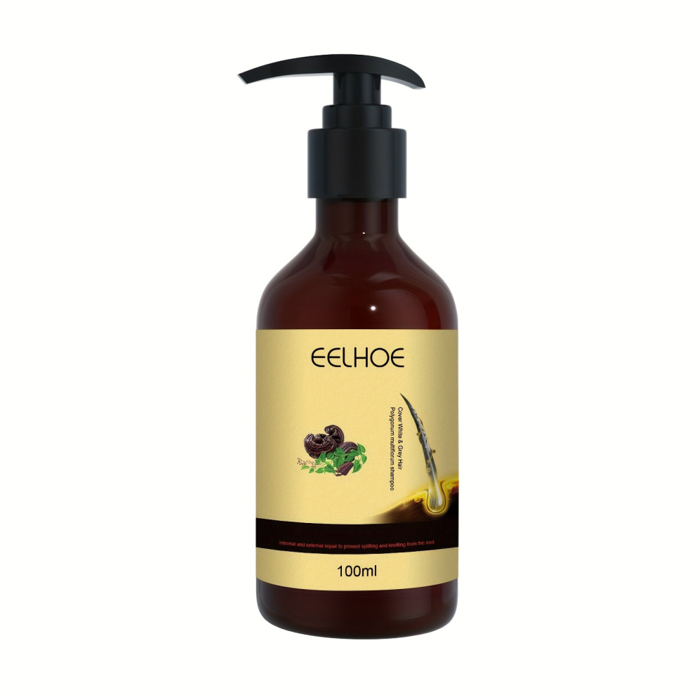 Multicoloured 100Ml Polygonum Multiflorum Shampoo And Covering Hair Hair Care Shampoo