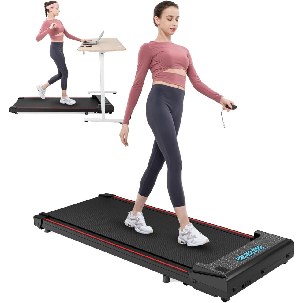 Citysports Treadmill With Incline,6Km/H Remote Walking Pad