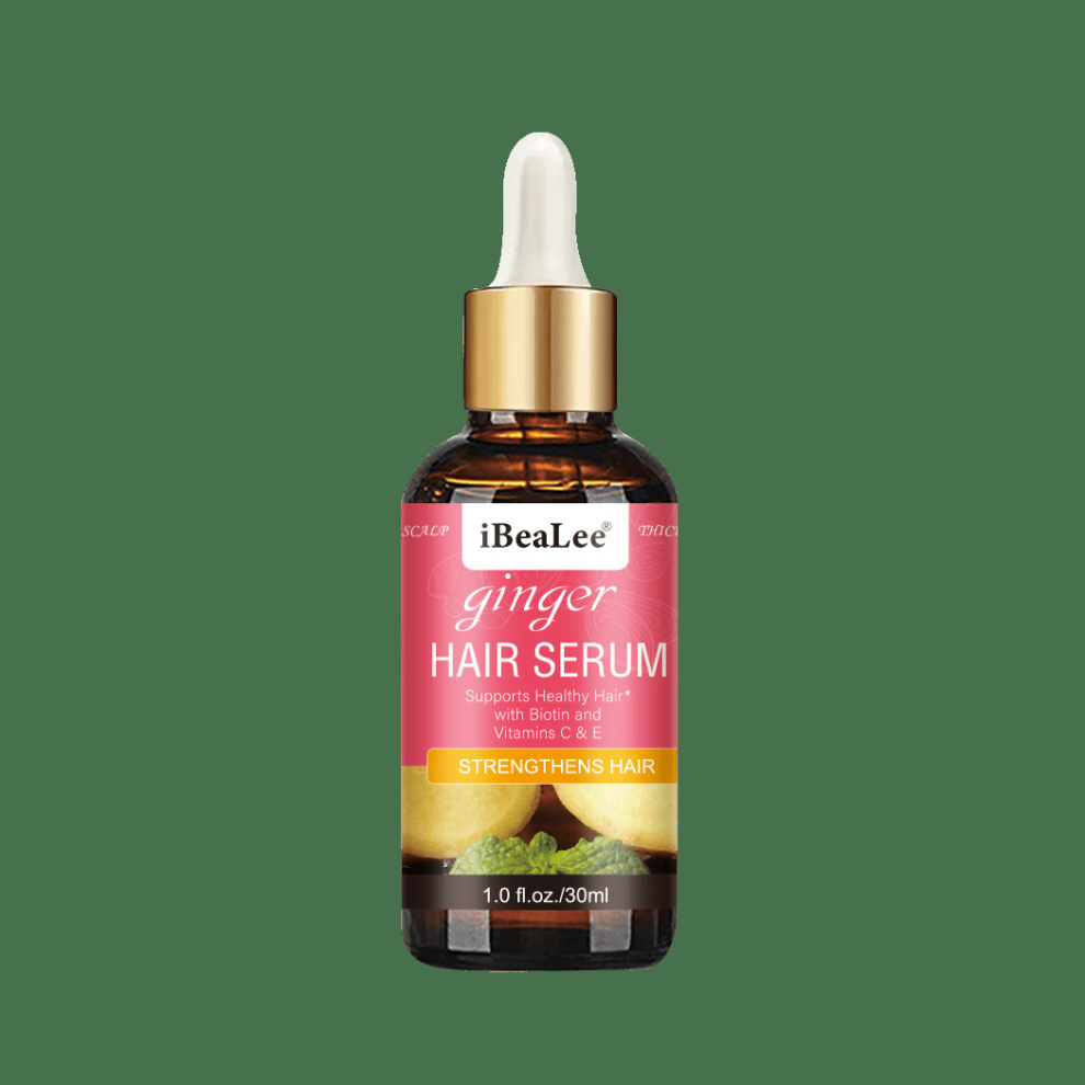 30ml Ginger Hair Care Essential Repairs Dry Hair Strengthen & Revitalize Damaged Hair For Men Women
