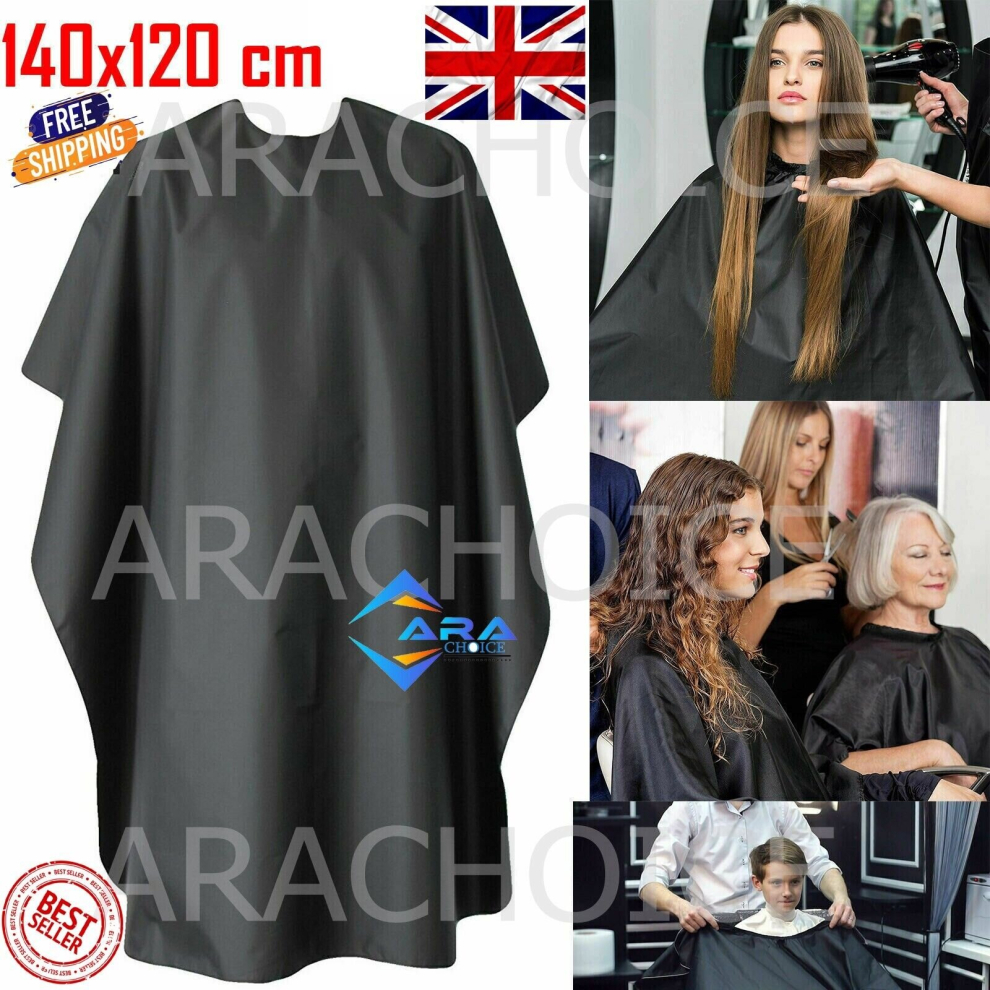 Professional Hair Cutting Gown Salon Barber Hairdressing Cape Apron UK