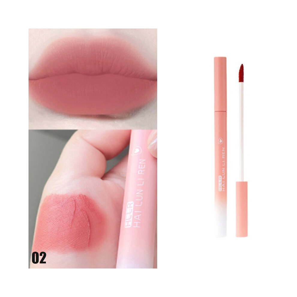 Multicoloured Hydrating Matte Liquid Lipstick Long Lasting Dewy And Lightweight Texture Lip Glaze For Women