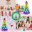 The Christmas Workshop Rainbow Bauble Table Tree / Colourful Decoration or Tree Topper 3