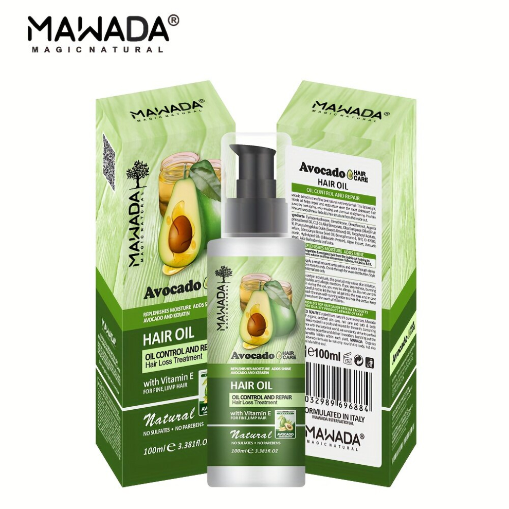 Avocado Hair Control And Repair Hair Care Essential For All Hair Types Healthy Hair Penetrates Root To Tip