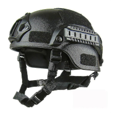 (Black) Rion New Tactical Airsoft Paintball Military Protective Swat Fast Helmet Combat Hfmqv