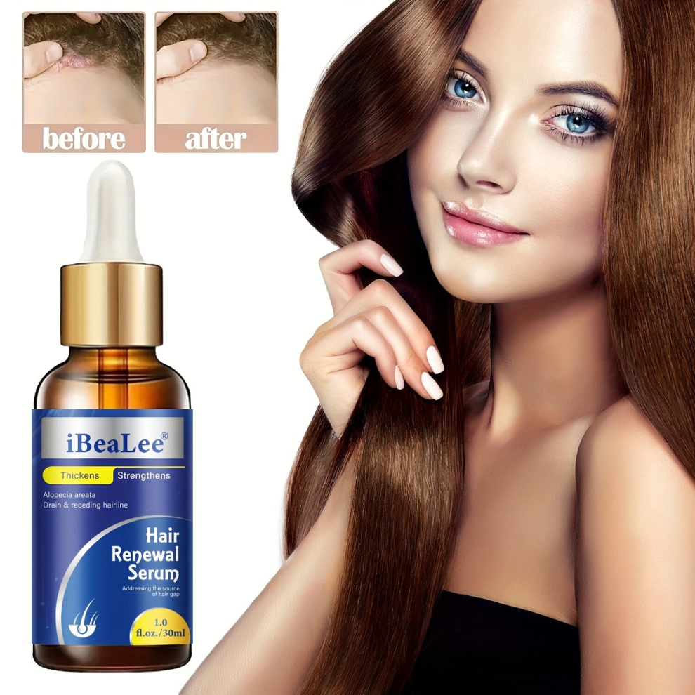 Multicoloured 30Ml Hair Renewal Serum Hair Care Essential Repairs Dry Damaged Hair Smoothes Hair Hair Care Serum For Women Men