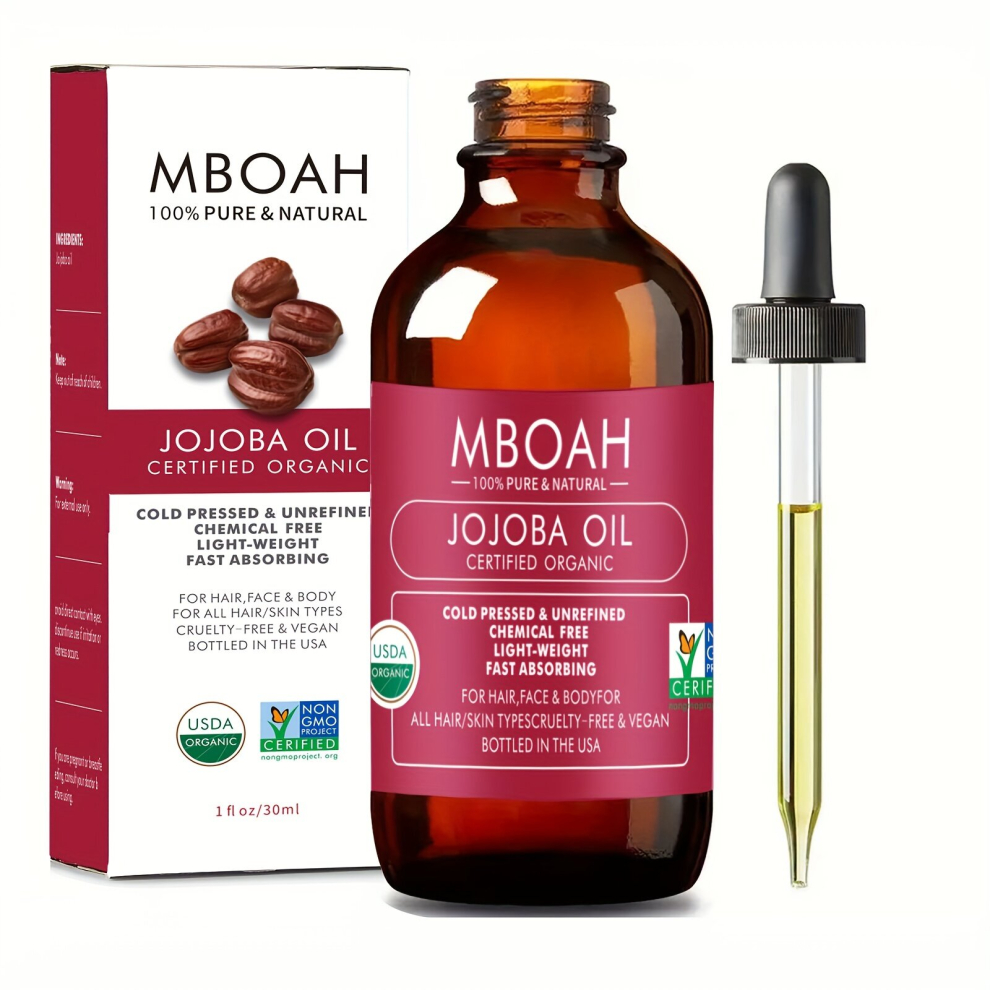 30ml Jojoba For Hair Care 100 Natural Cold Pressed Unrefined Hexane Jojoba For Hair Care Skin Moisturizing Base Carrier Oils