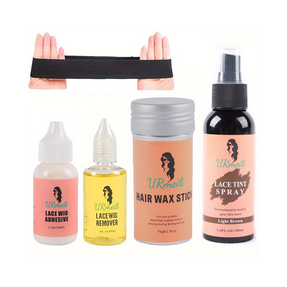 Waterproof Lace Wig Glue For Lace Front Wig Hair Extensions Liquid Adhesive Hair Glue Hair Extension Remover Wigs Glue Adhesive Remover Wax Stick For