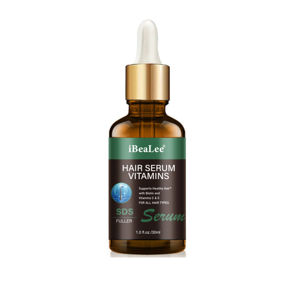 Multicoloured 30Ml Hair Serum Vitamins Hair Essential 7 Days Strong Hair Serum Ginger Hair Care Product