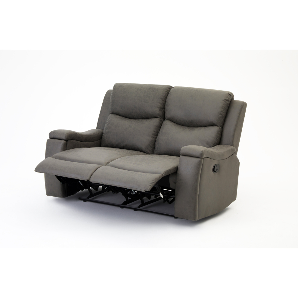 Collins Air Leather 2 Seater Recliner Sofa