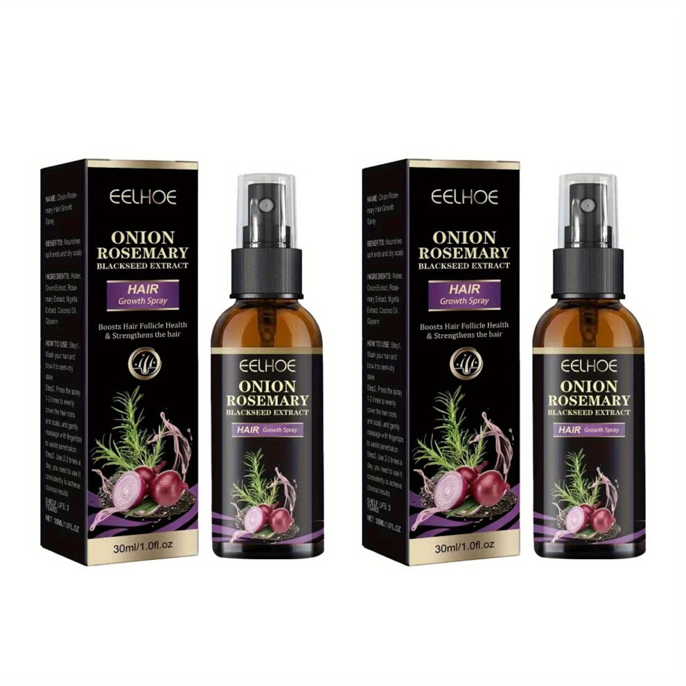 Onion Rosemary Dense Hair Spray Dense Hair Conditioner Deep Moisturizing Scalp Soft Hair Spray For Daily Use