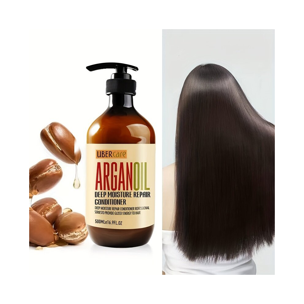 Multicoloured Argan Shampoo And Conditioner For Stronger Healthier Hair For Women And Men