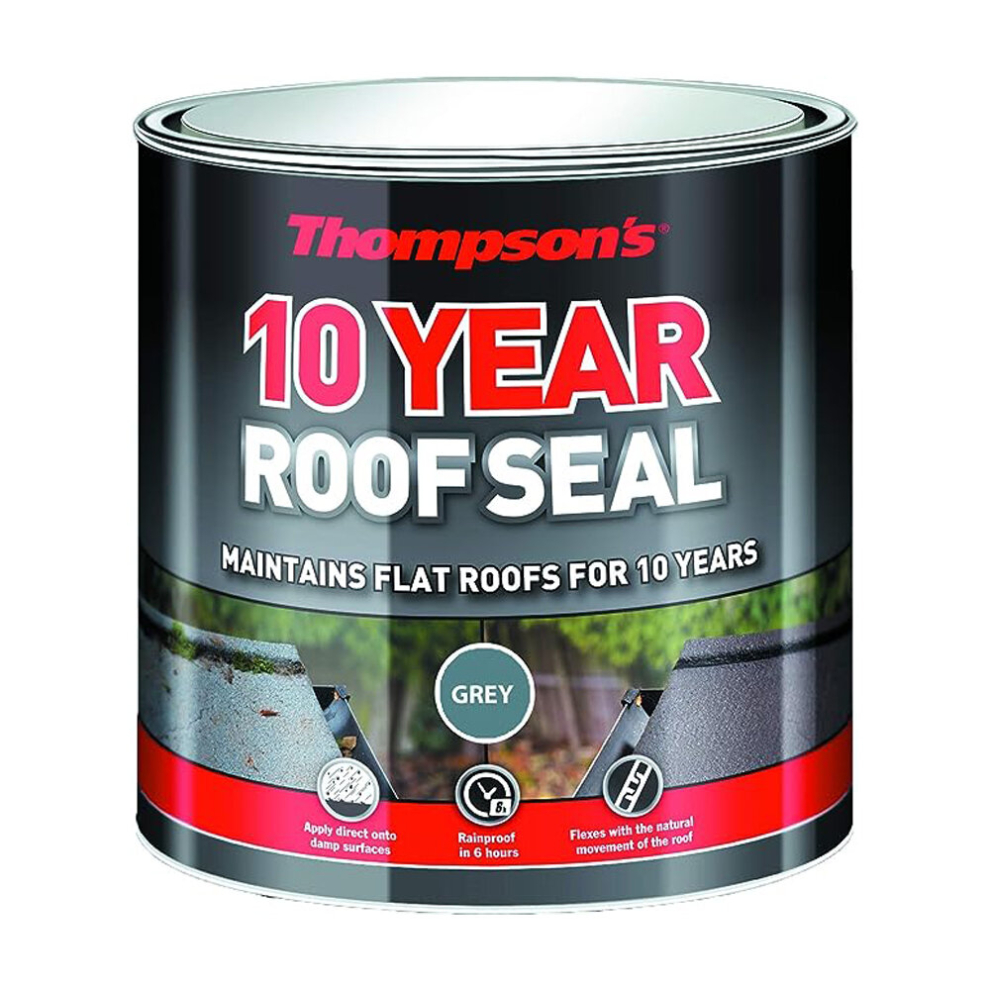 Thompson's 10 Year Roof Seal, For a Long Lasting Repair Grey - 4L