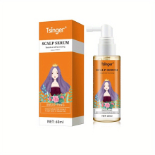 Hair Care Serum for Thicker Fuller Hair Enriched with Vitamins and Essential Oils for Healthy Locks