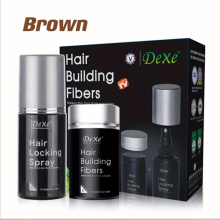 Hair Building Fibers and Locking Spray Set Instantly Add Volume and Thickness to Your Hair Perfect for Men and Women